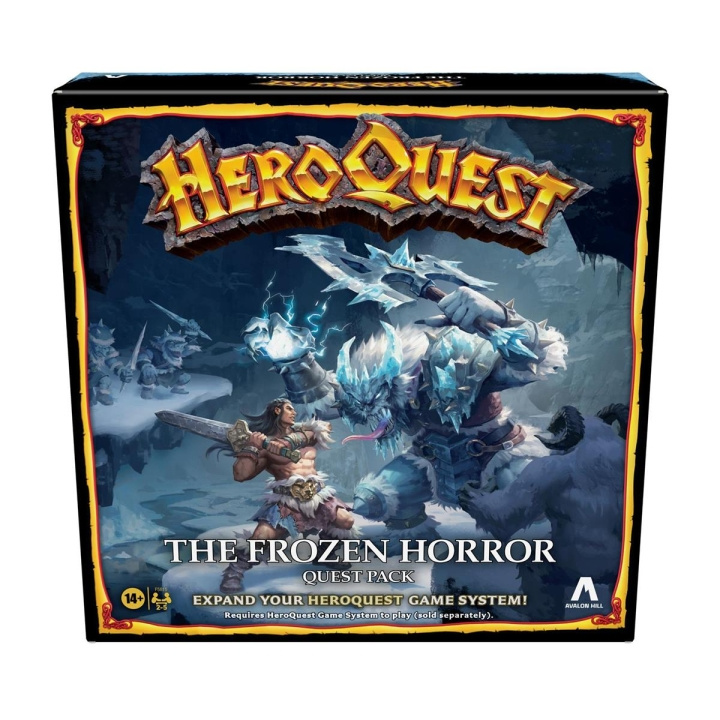 Hasbro HeroQuest-udvidelsen Frozen Horror (EN) i gruppen LEGETØJ, BØRN & BABY / Spil / Brætspil hos TP E-commerce Nordic AB (C83265)