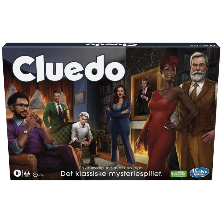 Hasbro Cluedo Classic (NO) i gruppen LEGETØJ, BØRN & BABY / Spil / Brætspil hos TP E-commerce Nordic AB (C83274)