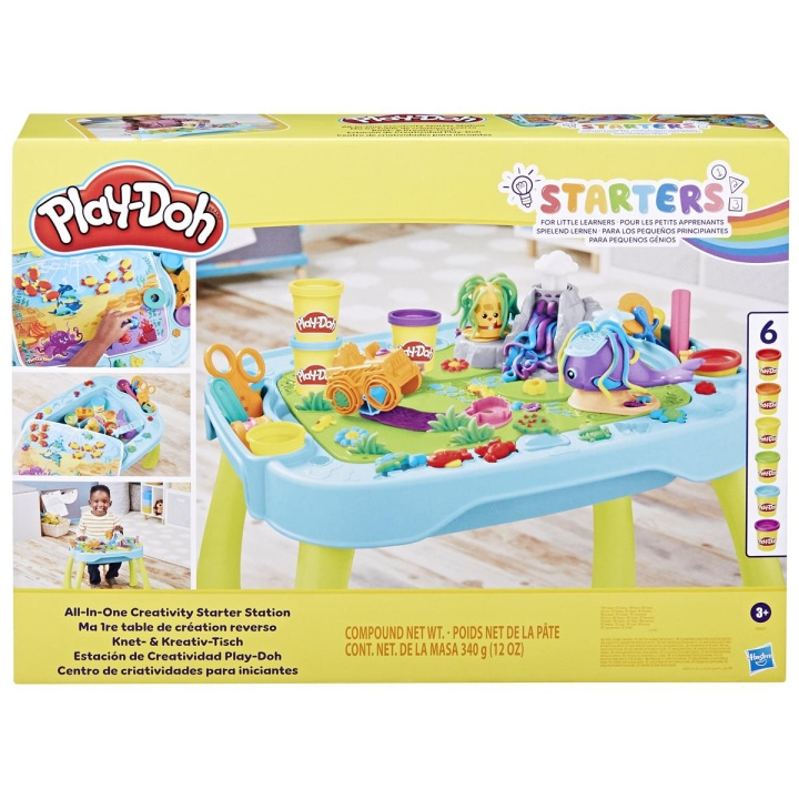 Play-Doh Playset All in One Creativity Starter Station i gruppen LEGETØJ, BØRN & BABY / Legetøj / Lege ler, lege sand og tilbehør hos TP E-commerce Nordic AB (C83291)