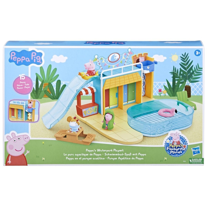 Hasbro Peppa Pig Peppa`s Waterpark Playset i gruppen LEGETØJ, BØRN & BABY / Legetøj / Legesæt hos TP E-commerce Nordic AB (C83293)