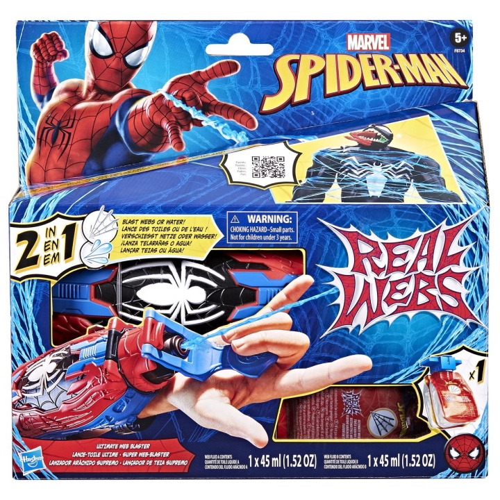 Spider-Man Real Webs Ultimate Web Blaster i gruppen LEGETØJ, BØRN & BABY / Legetøj / Figurer, miniaturer og tilbehør hos TP E-commerce Nordic AB (C83313)