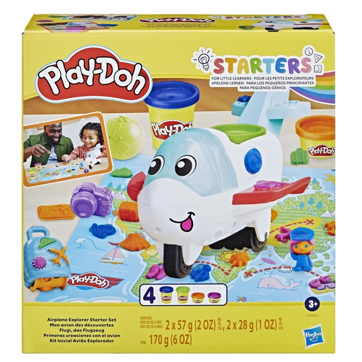 Play-Doh Starters legesæt Airplane Explorer i gruppen LEGETØJ, BØRN & BABY / Legetøj / Lege ler, lege sand og tilbehør hos TP E-commerce Nordic AB (C83340)