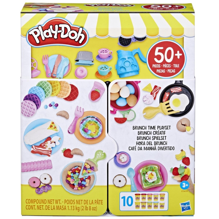 Play-Doh Kitchen Creations legesæt Brunch Time i gruppen LEGETØJ, BØRN & BABY / Legetøj / Lege ler, lege sand og tilbehør hos TP E-commerce Nordic AB (C83343)