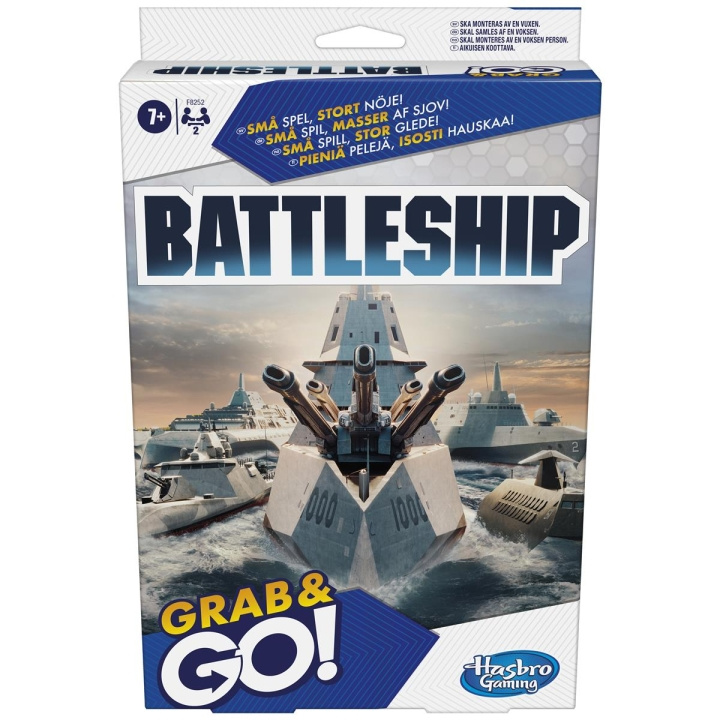 Hasbro Grab & Go slagskib i gruppen LEGETØJ, BØRN & BABY / Spil / Brætspil hos TP E-commerce Nordic AB (C83344)