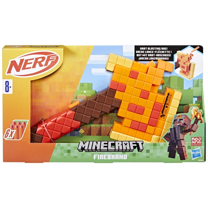 NERF Minecraft Firebrand i gruppen LEGETØJ, BØRN & BABY / Legetøj / Action spil hos TP E-commerce Nordic AB (C83439)