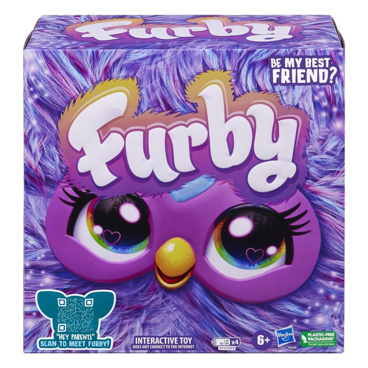 Hasbro Furby Interactive Plush Toy Purple (EN) i gruppen LEGETØJ, BØRN & BABY / Legetøj / Elektronik og medier / Interaktivt legetøj hos TP E-commerce Nordic AB (C83501)