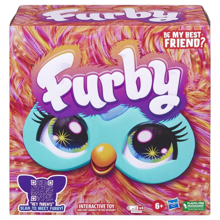 Hasbro Furby Interactive Plush Toy Coral (EN) i gruppen LEGETØJ, BØRN & BABY / Legetøj / Elektronik og medier / Interaktivt legetøj hos TP E-commerce Nordic AB (C83502)