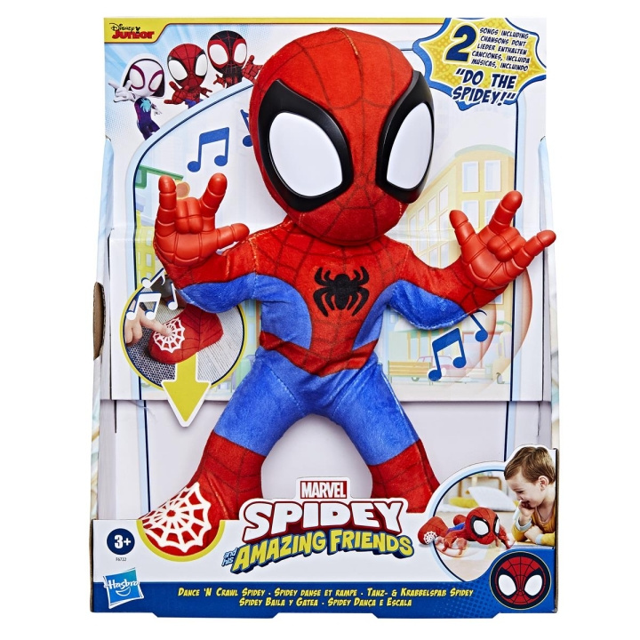 Spidey og hans fantastiske venner Dance \'n Crawl Spidey i gruppen LEGETØJ, BØRN & BABY / Legetøj / Figurer, miniaturer og tilbehør hos TP E-commerce Nordic AB (C83505)