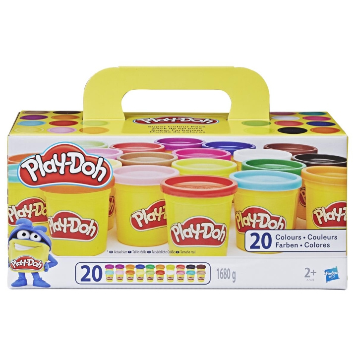 Play-Doh Compound Super Color Pack i gruppen LEGETØJ, BØRN & BABY / Legetøj / Lege ler, lege sand og tilbehør hos TP E-commerce Nordic AB (C83536)