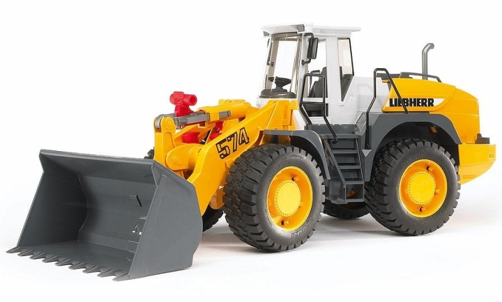 Bruder Liebherr L574 læssemaskine på hjul (02430) i gruppen LEGETØJ, BØRN & BABY / Legetøj / Legetøjsbiler hos TP E-commerce Nordic AB (C83590)