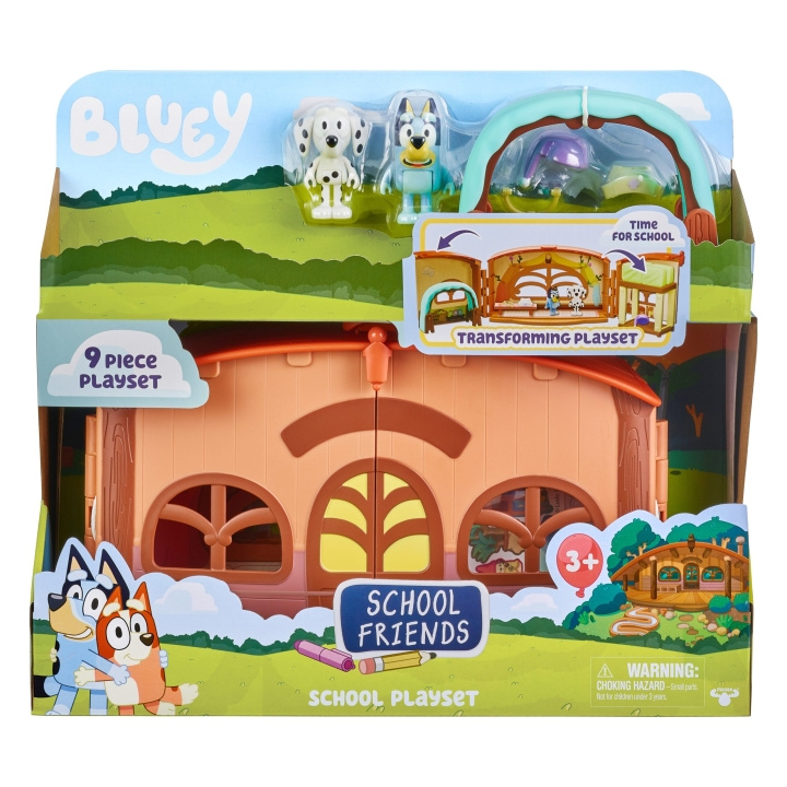 BLUEY Skolevenner Tema Skole legesæt (90175) i gruppen LEGETØJ, BØRN & BABY / Legetøj / Legesæt hos TP E-commerce Nordic AB (C83643)