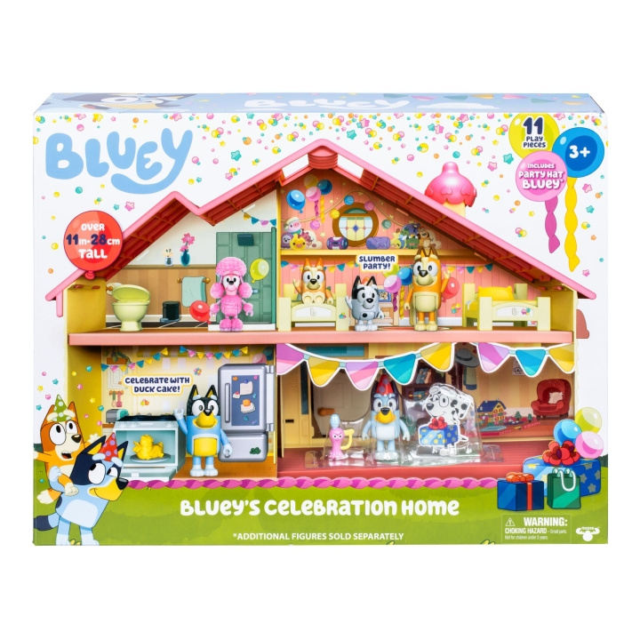 BLUEY BLUEY\'s Birthday Celebration Home Playset (90269) i gruppen LEGETØJ, BØRN & BABY / Legetøj / Legesæt hos TP E-commerce Nordic AB (C83733)