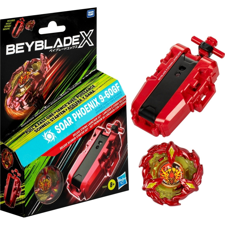 Beyblade - BBX Deluxe String Launcher-sæt (F9324EU4) i gruppen LEGETØJ, BØRN & BABY / Legetøj / Legesæt hos TP E-commerce Nordic AB (C83767)