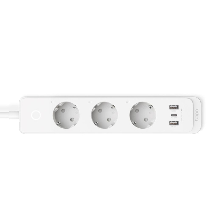 TP-Link Tapo Smart Wi-Fi Power Strip /Tapo P300 i gruppen HJEM, HUS & HAVE / Smart hjem / Smart home systemer hos TP E-commerce Nordic AB (C83807)