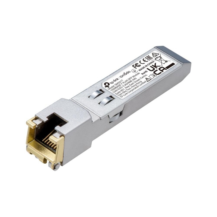 TP-Link 1000BASE-T RJ45 SFP-modul i gruppen COMPUTERTILBEHØR / Computer Tilbehør / Andet hos TP E-commerce Nordic AB (C83866)