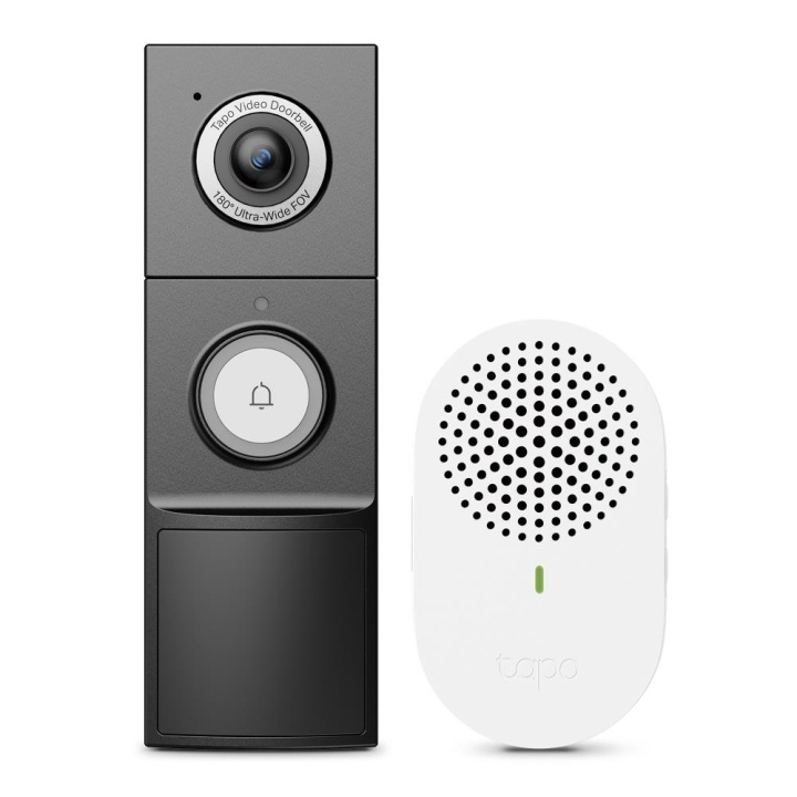 TP-Link Tapo video-dørklokkekamera /Tapo D235 i gruppen HJEM, HUS & HAVE / Alarm, Sikkerhed & Overvågning / Dørklokker hos TP E-commerce Nordic AB (C83922)
