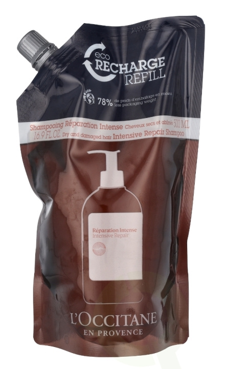 L\'Occitane Aromachologie Intensive Repair Shampoo - Refill 500 ml i gruppen SKØNHED & HELSE / Hår og styling / Hårpleje / Shampoo hos TP E-commerce Nordic AB (C84430)