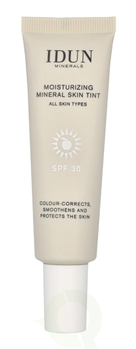 Idun Minerals Moisturizing Mineral Skin Tint SPF30 27 ml Light Warm i gruppen SKØNHED & HELSE / Hudpleje / Ansigt / Tinted Moisturizer hos TP E-commerce Nordic AB (C84449)