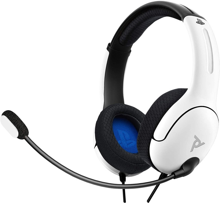 PDP Gaming LVL40 Wired Stereo Headset til PS4 og Playstation 5 Hvid i gruppen HJEMMEELEKTRONIK / Spilkonsoller og tilbehør / Xbox Series X / Tilbehør hos TP E-commerce Nordic AB (C84594)