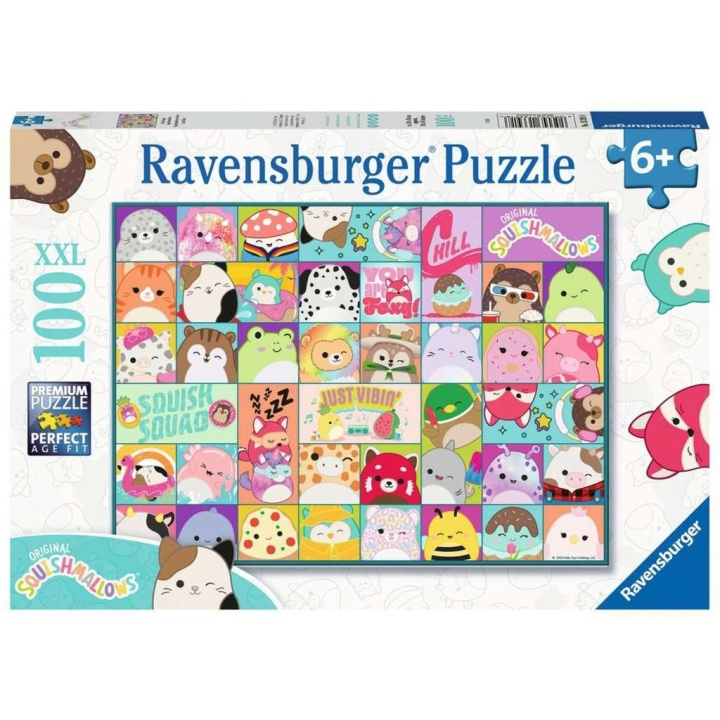 Ravensburger Squishmallows 100p - (10113391) i gruppen LEGETØJ, BØRN & BABY / Legetøj / børns puslespil hos TP E-commerce Nordic AB (C84716)