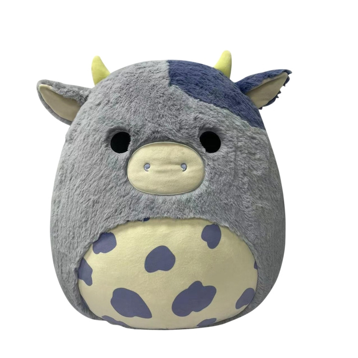 Squishmallows 50 cm Fuzz A Mallows - Bubba Cow (232446) i gruppen LEGETØJ, BØRN & BABY / Babyleg (0-3 år) / Tøjdyr hos TP E-commerce Nordic AB (C84730)