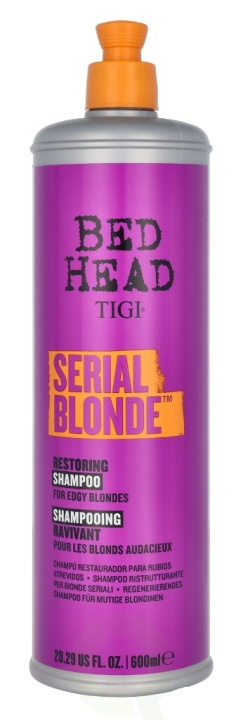 TIGI Bh Serial Blonde Restoring Shampoo 600 ml i gruppen SKØNHED & HELSE / Hår og styling / Hårpleje / Shampoo hos TP E-commerce Nordic AB (C84983)