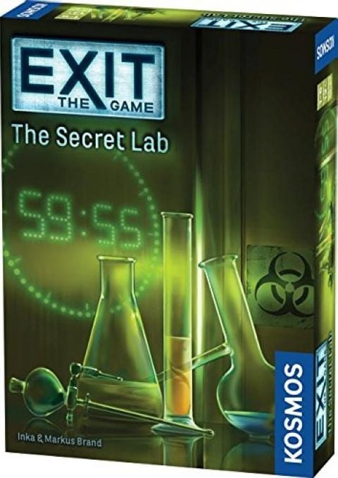 Exit: Escape Room : The Secret Lab (EN) (KOS1266) i gruppen LEGETØJ, BØRN & BABY / Spil / Brætspil hos TP E-commerce Nordic AB (C85177)