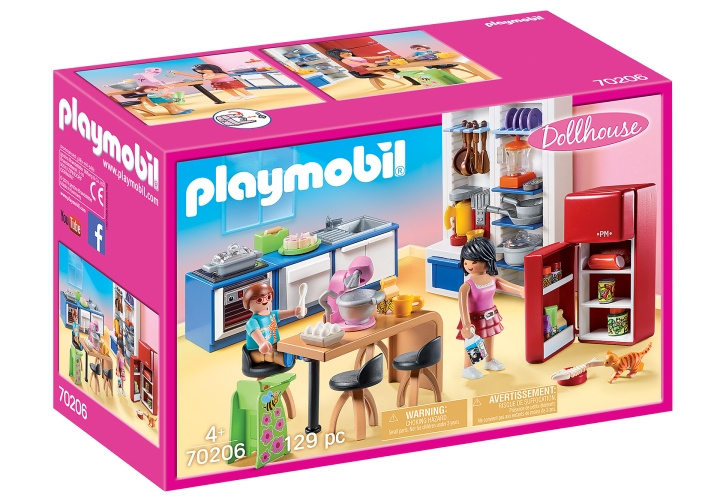 Playmobil Familiens køkken (70206) i gruppen LEGETØJ, BØRN & BABY / Legetøj / Legesæt hos TP E-commerce Nordic AB (C85188)