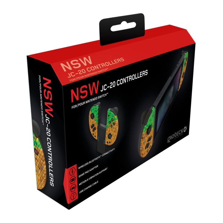 Gioteck Nintendo Switch JC-20-controllere (kuber) i gruppen HJEMMEELEKTRONIK / Spilkonsoller og tilbehør / Nintendo Switch / Tilbehør hos TP E-commerce Nordic AB (C85242)