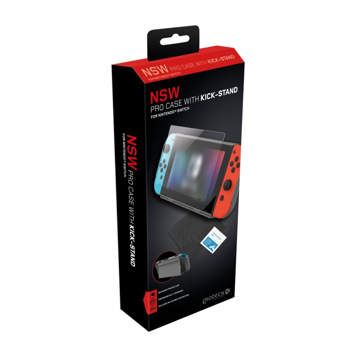 Gioteck Nintendo Switch PRO-etui med kick-stativ i gruppen HJEMMEELEKTRONIK / Spilkonsoller og tilbehør / Nintendo Switch / Tilbehør hos TP E-commerce Nordic AB (C85245)