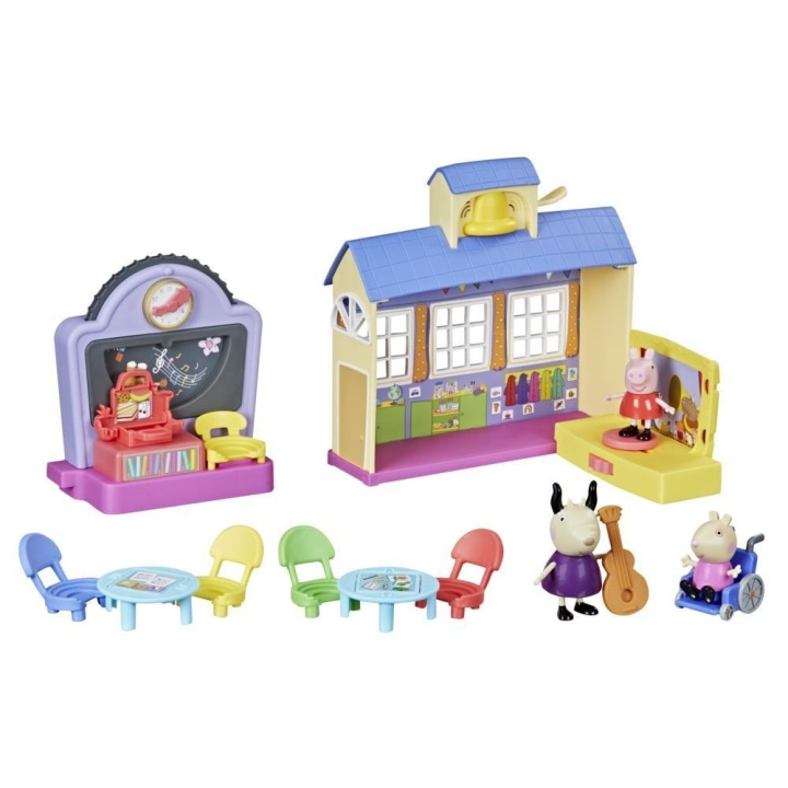 Peppa Pig Legesæt med skolegruppe (F2166) i gruppen LEGETØJ, BØRN & BABY / Legetøj / Figurer, miniaturer og tilbehør hos TP E-commerce Nordic AB (C85286)
