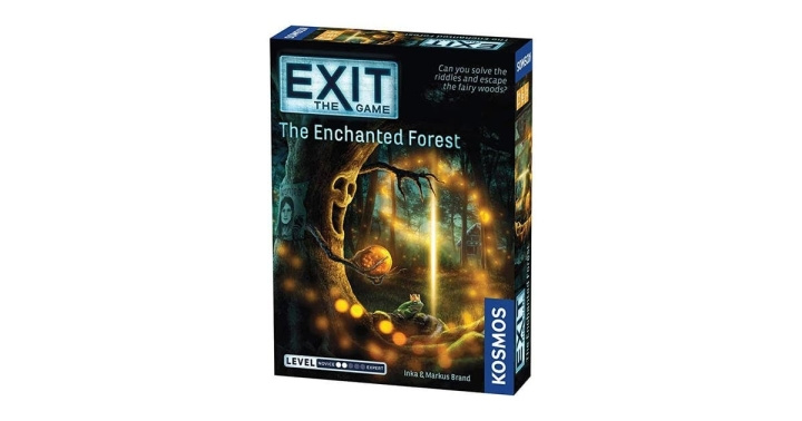 Exit: Escape Room 10: The Enchanted Forest (EN) (KOS1505) i gruppen LEGETØJ, BØRN & BABY / Spil / Brætspil hos TP E-commerce Nordic AB (C85369)
