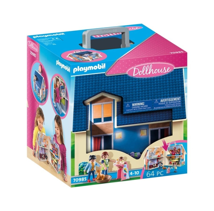 Playmobil Dukkehus til at tage med (70985) i gruppen LEGETØJ, BØRN & BABY / Legetøj / Legesæt hos TP E-commerce Nordic AB (C85448)