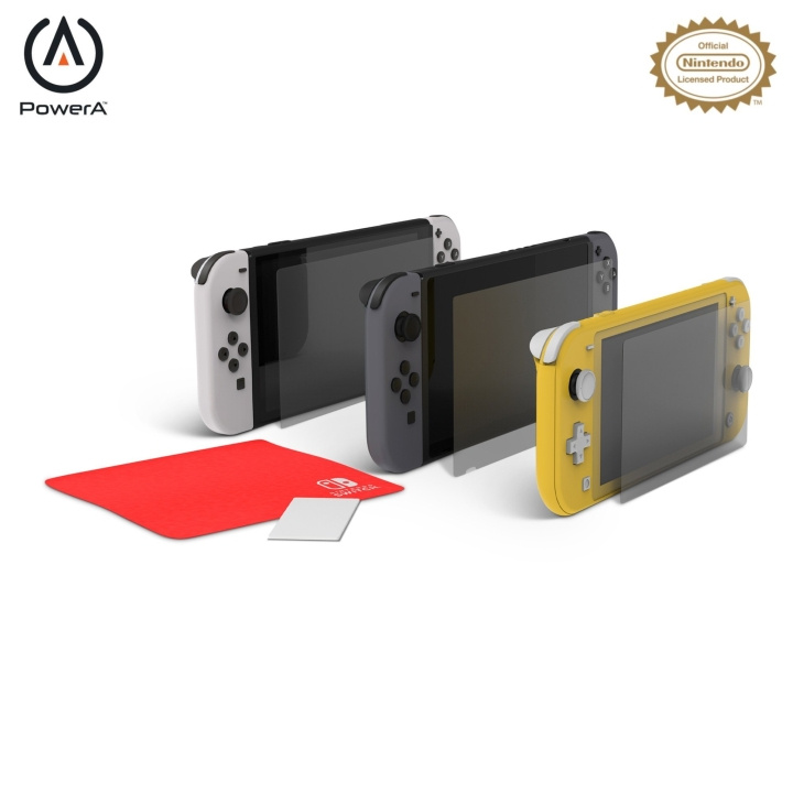 PowerA Anti-refleks skærmbeskyttelsessæt /Nintendo Switch i gruppen HJEMMEELEKTRONIK / Spilkonsoller og tilbehør / Nintendo Switch / Tilbehør hos TP E-commerce Nordic AB (C85468)