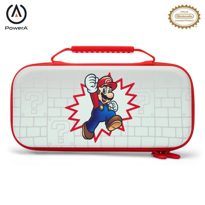 PowerA Beskyttelsesetui - Brick Breaker Mario i gruppen HJEMMEELEKTRONIK / Spilkonsoller og tilbehør / Nintendo Switch / Tilbehør hos TP E-commerce Nordic AB (C85470)