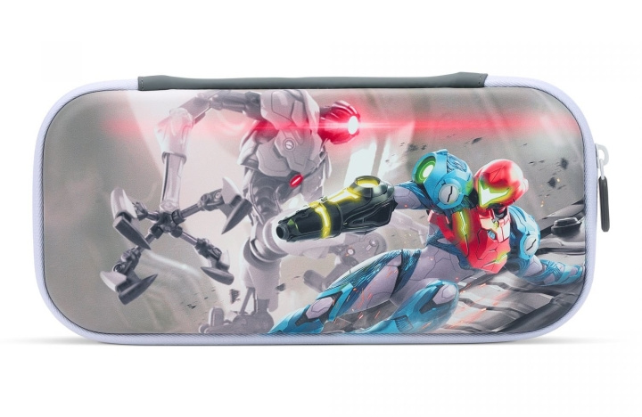 PowerA Slank taske - Metroid Dread i gruppen HJEMMEELEKTRONIK / Spilkonsoller og tilbehør / Nintendo Switch / Tilbehør hos TP E-commerce Nordic AB (C85473)