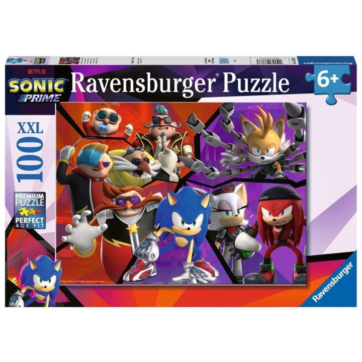 Ravensburger Sonic Prime 100p - (10113383) i gruppen LEGETØJ, BØRN & BABY / Legetøj / børns puslespil hos TP E-commerce Nordic AB (C85709)