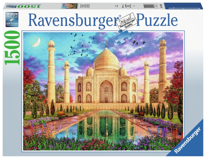 Ravensburger Taj Mahal 1500p - (10217438) i gruppen SPORT, FRITID & HOBBY / Hobby / Puslespil hos TP E-commerce Nordic AB (C85712)