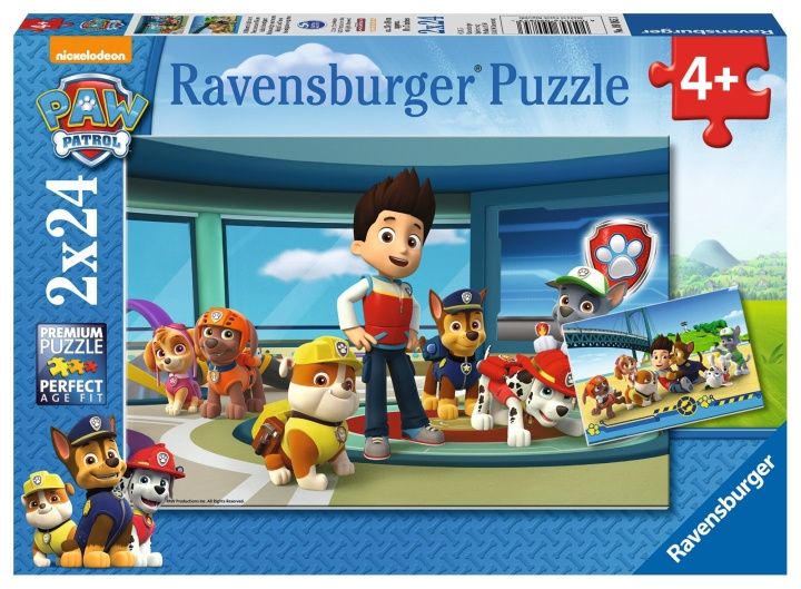 Ravensburger Paw Patrol hjælpsomme gode næser 2x24p - 09085 i gruppen LEGETØJ, BØRN & BABY / Legetøj / børns puslespil hos TP E-commerce Nordic AB (C85775)