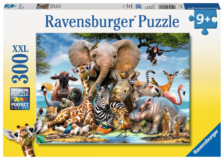 Ravensburger Afrikanske venner 300p - 13075 i gruppen LEGETØJ, BØRN & BABY / Legetøj / børns puslespil hos TP E-commerce Nordic AB (C85779)