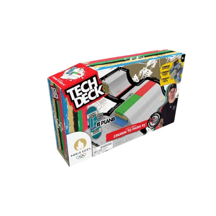 Tech Deck Olympic X-Connect Creator-Aurélien G. (6070271) i gruppen LEGETØJ, BØRN & BABY / Legetøj / Action spil hos TP E-commerce Nordic AB (C85913)