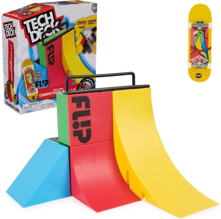 Tech Deck X-Connect Park Creator-Flip Comp Wall (6069423) i gruppen LEGETØJ, BØRN & BABY / Legetøj / Action spil hos TP E-commerce Nordic AB (C85916)