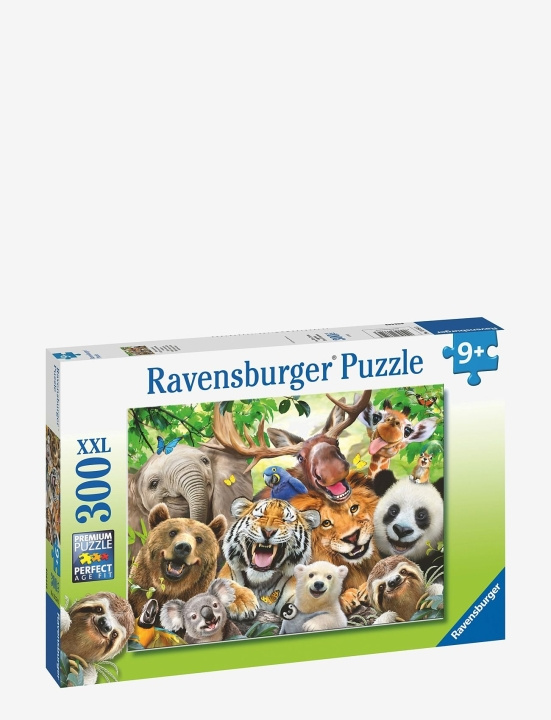 Ravensburger Eksotiske dyr Selfie 300p (RAE10113354) i gruppen LEGETØJ, BØRN & BABY / Legetøj / børns puslespil hos TP E-commerce Nordic AB (C85933)