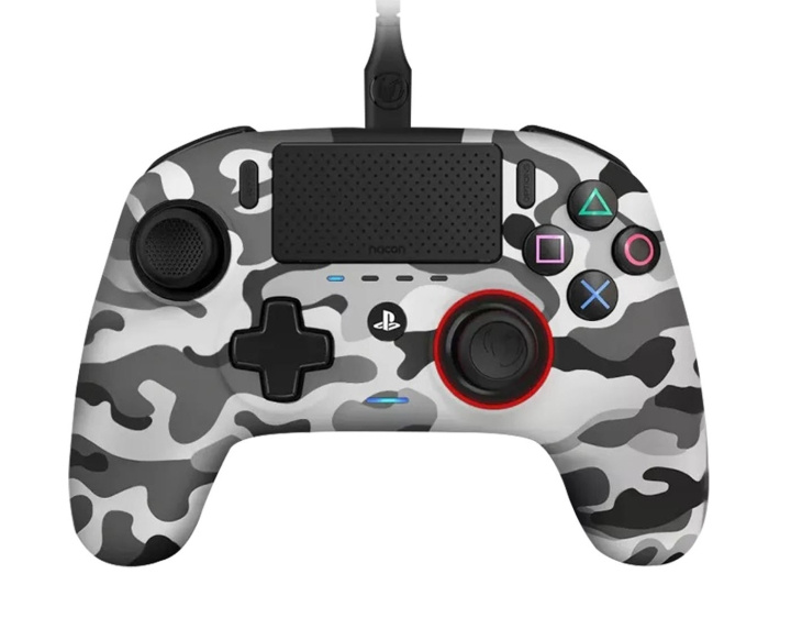 NACON Trådløs Revolution Unlimited Pro Controller Camo Grey (PS4) i gruppen HJEMMEELEKTRONIK / Spilkonsoller og tilbehør / Sony PlayStation 4 / Tilbehør hos TP E-commerce Nordic AB (C85977)