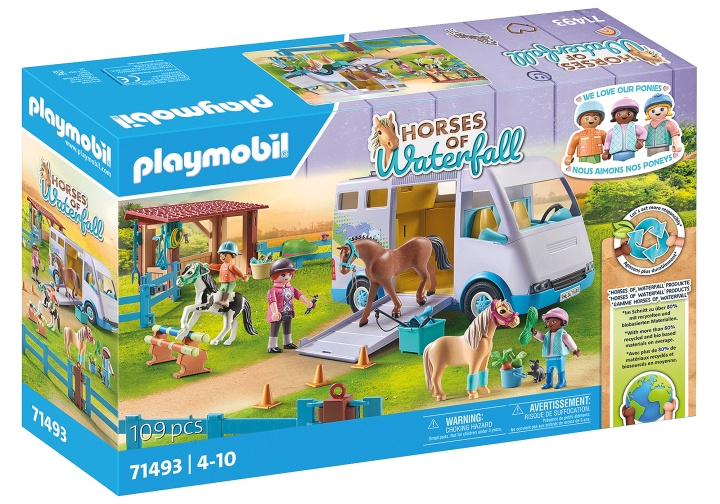 Playmobil Mobil rideskole (71493) i gruppen LEGETØJ, BØRN & BABY / Legetøj / Legesæt hos TP E-commerce Nordic AB (C86026)