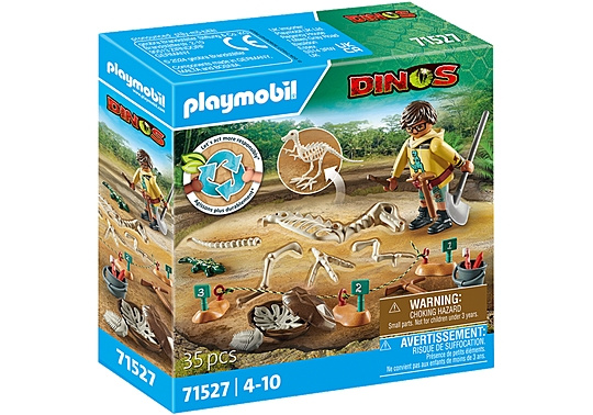 Playmobil Arkæologisk udgravning med dinosaurskelet (71527) i gruppen LEGETØJ, BØRN & BABY / Legetøj / Legesæt hos TP E-commerce Nordic AB (C86036)