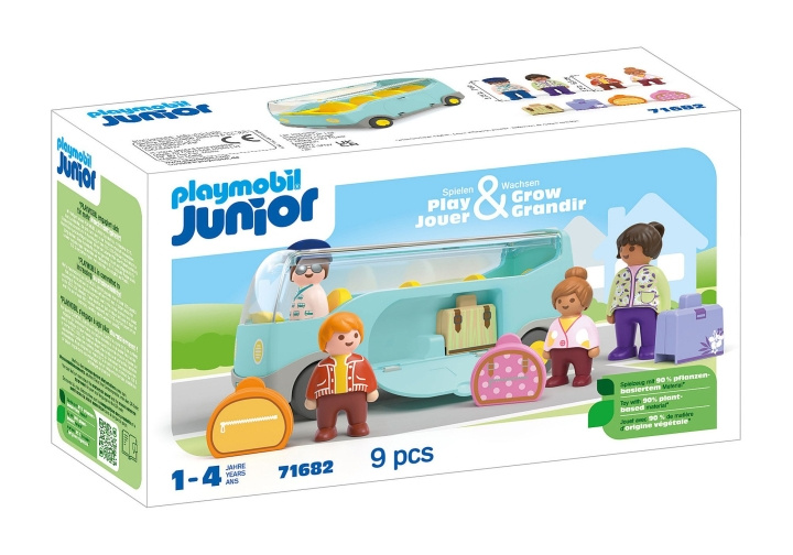 Playmobil JUNIOR: Lufthavnsbus (71682) i gruppen LEGETØJ, BØRN & BABY / Legetøj / Legesæt hos TP E-commerce Nordic AB (C86047)