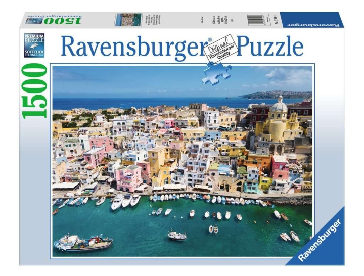 Ravensburger Puslespil Farverne i Procida 1500p i gruppen SPORT, FRITID & HOBBY / Hobby / Puslespil hos TP E-commerce Nordic AB (C86109)