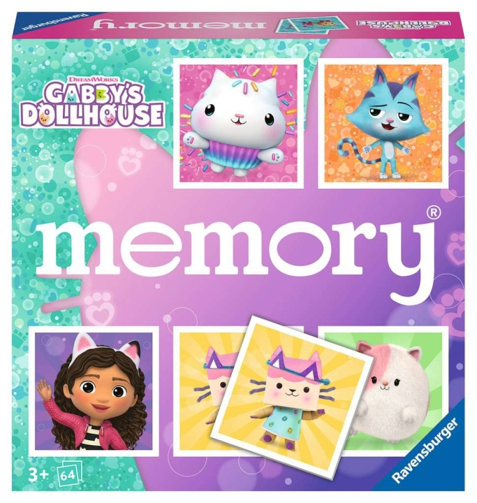 Ravensburger Gaby\'s dukkehus hukommelse i gruppen LEGETØJ, BØRN & BABY / Spil / Brætspil hos TP E-commerce Nordic AB (C86120)