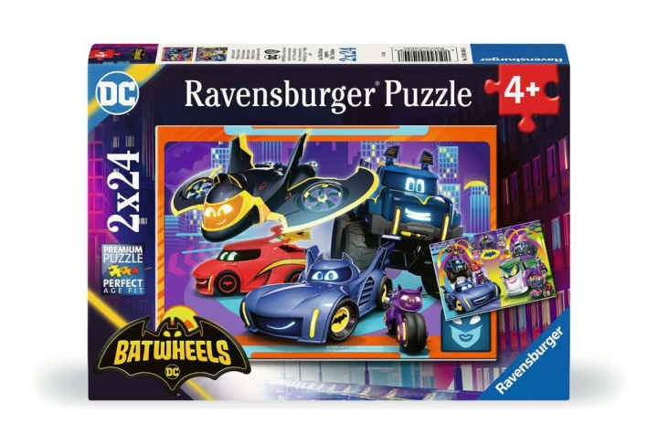Ravensburger Puslespil Batwheels 2x24p i gruppen LEGETØJ, BØRN & BABY / Legetøj / børns puslespil hos TP E-commerce Nordic AB (C86150)